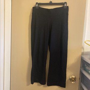 Black Capri Palazzo Pants